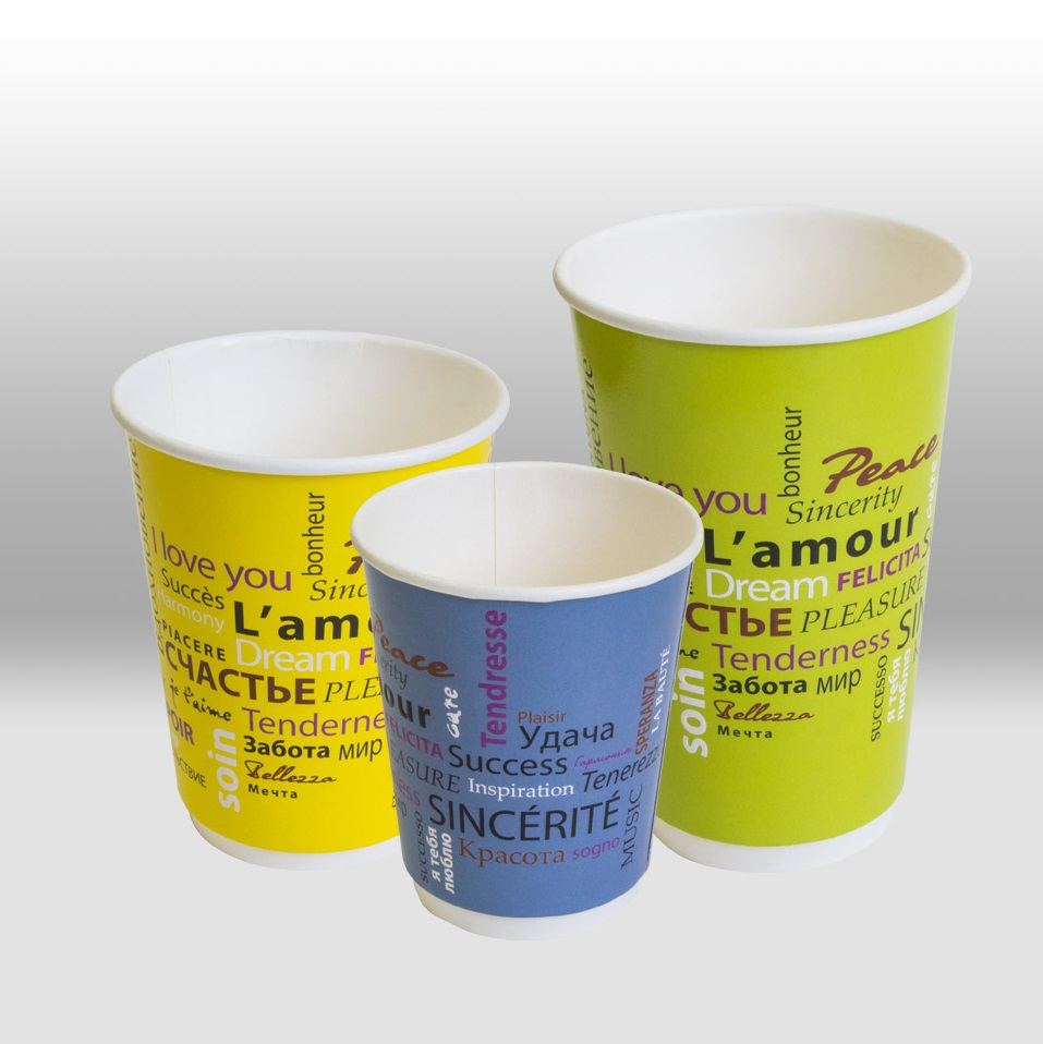 Double Wall paper cup for hot Beverages ThermoCup, Fiesta Papperskopp